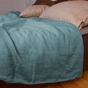 Duck egg blue double bed throw hot sale