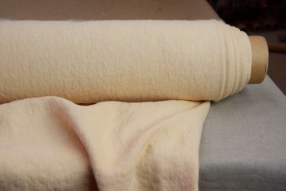 100% linen fabric "Ramona Pastel Rose Tan" 460gsm/13.6oz/yd2. Pantone 12-1007. Eco-friendly heavyweight thick material Upholstery. IN STOCK.