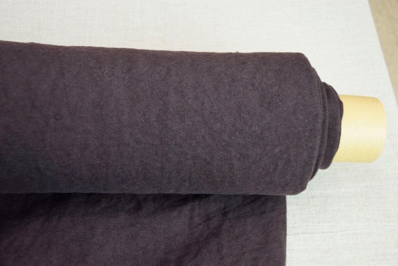 Linen fabric 100%. Udana Fudge 400gsm Eco-friendly upholstery material. Pantone 16-1619 reddish-brown/maroon. Temporarily OUT OF STOCK.