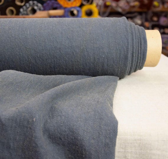 Gray Upholstery Fabric "Ramona Lava Smoke", Thick Heavyweight 100% Linen 460gsm (13.6oz), Eco-Friendly, Premium Quality, IN STOCK!
