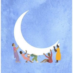The Weight of the Moon (art print)