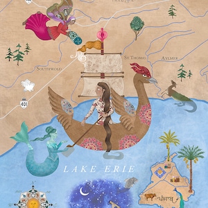 Diasporic Map (art print)