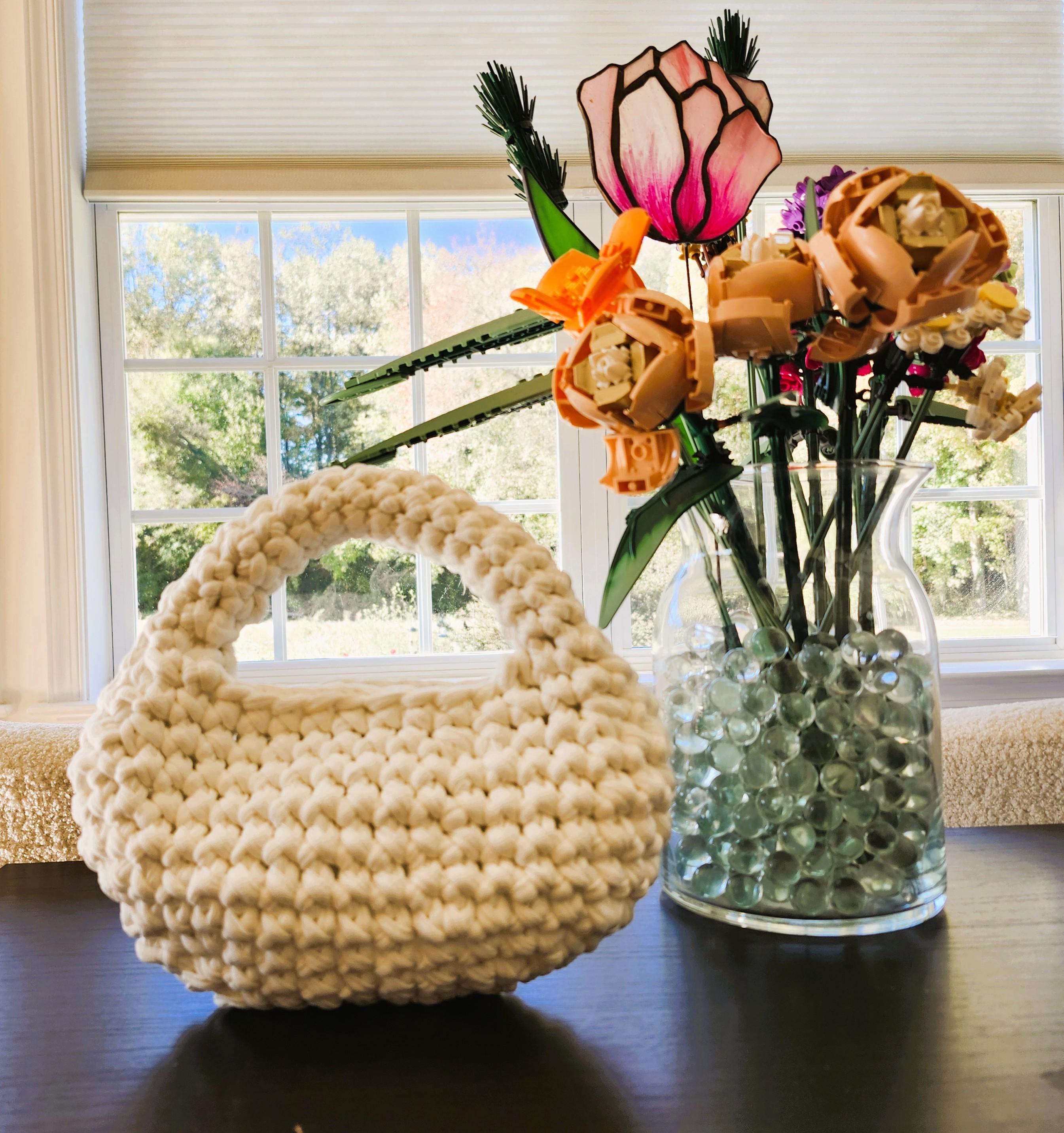 Handmade Crochet Cotton Bubble Bag