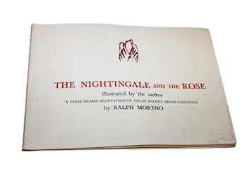 RARE - The Nightengale and the Rose Vintage book