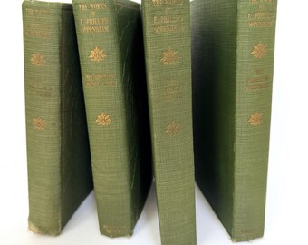 4 novelas de E. Phillips Oppenheim (1914-1918)