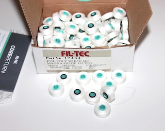 Prewound Bobbins P15L Poly White MC Magna-Glide 135 Yds 104 Bobbins