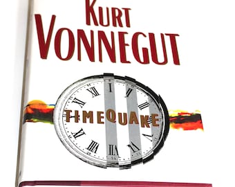 TimeQuake Vonnegut Fiction Ltd. Ed. 1997 Sci-Fi Hardcover