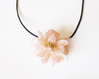 Sakura Choker - Real Flower Jewelry