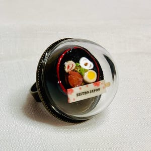 RAMEN Ring - Polymer Clay Food Jewelry