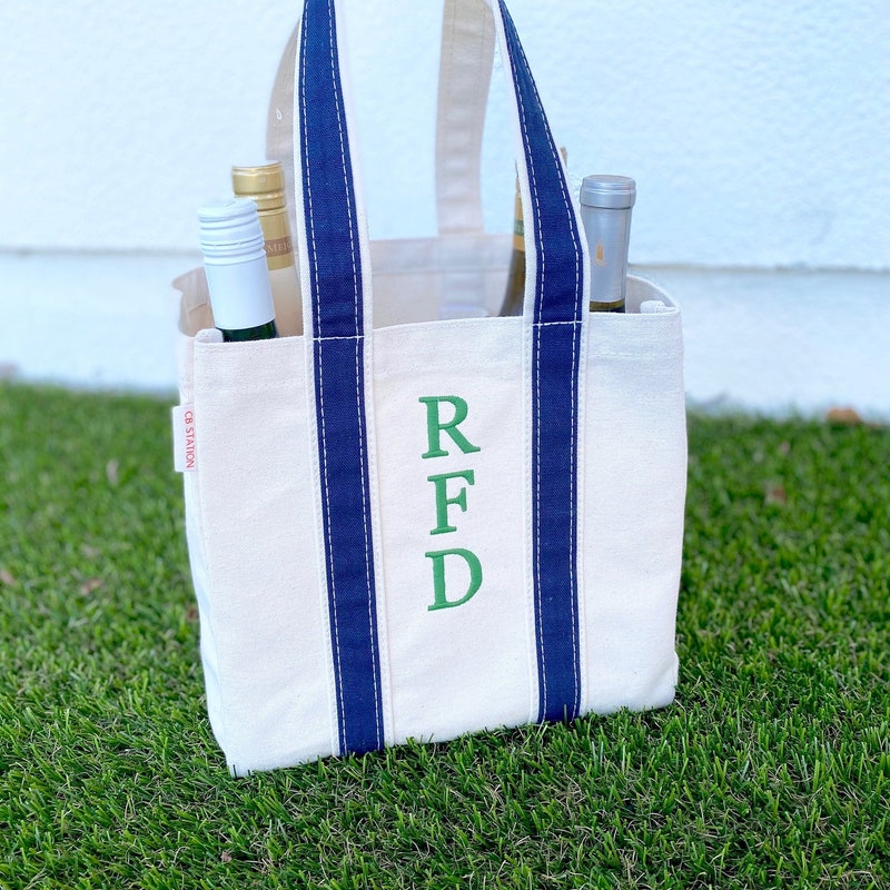 Canvas Tote for Wine main image 0