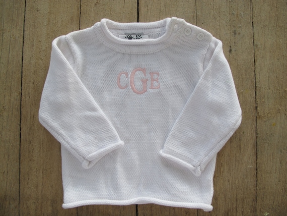 baby roll neck sweater