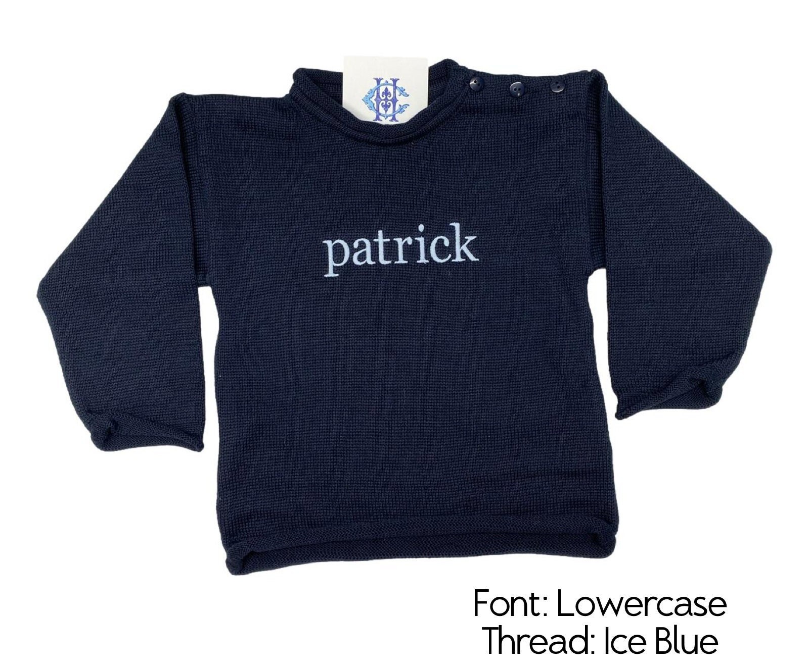 Applique Sweater - Etsy