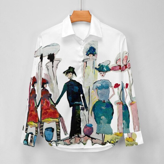 Chemise originale femme sale