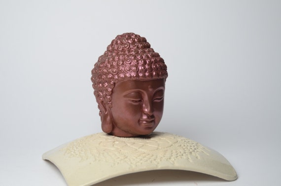 Buddha  Statue Soap,Color Burgundy, Handmade, Gift, Present.Weight 9.5Oz