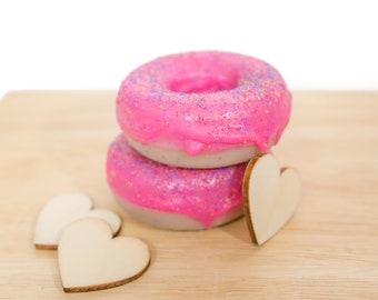 Mini Donut Soap - Sprinkle Donut Soap - Handmade Soap - Pink Donut Soap - Novelty Soap - Novelty Gift - Gift For Her - Gift For Kids