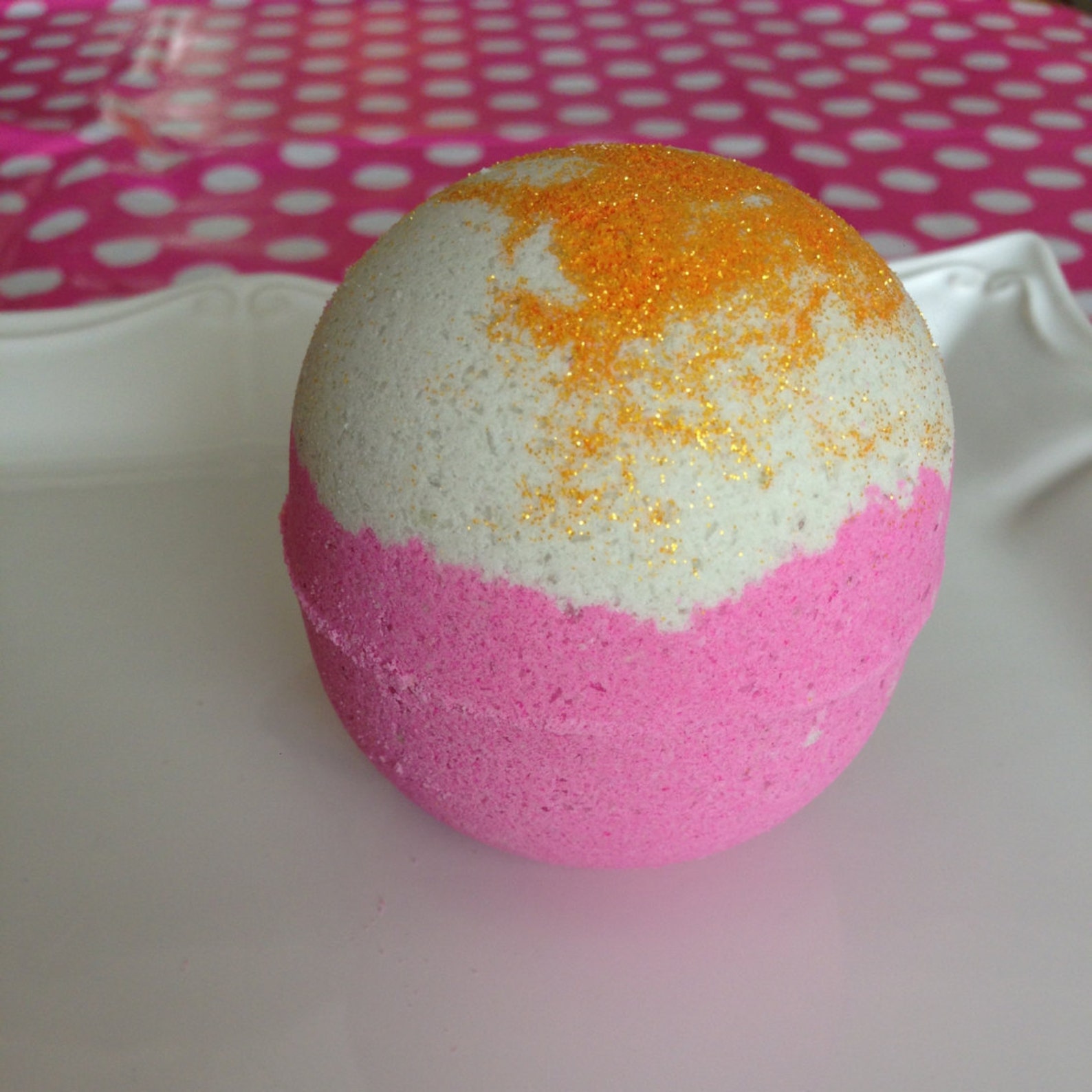 Japanese Cherry Blossom Bath Bomb Bath Bomb Colorful Bath Etsy