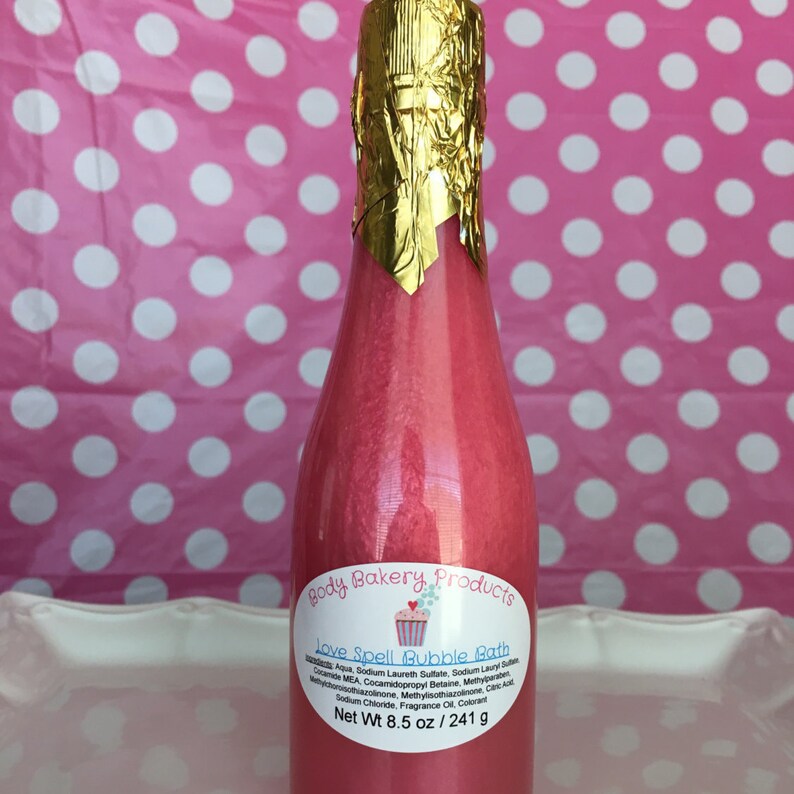Love Spell Bubble Bath Pink Bubble Bath Bubble Bath Love | Etsy