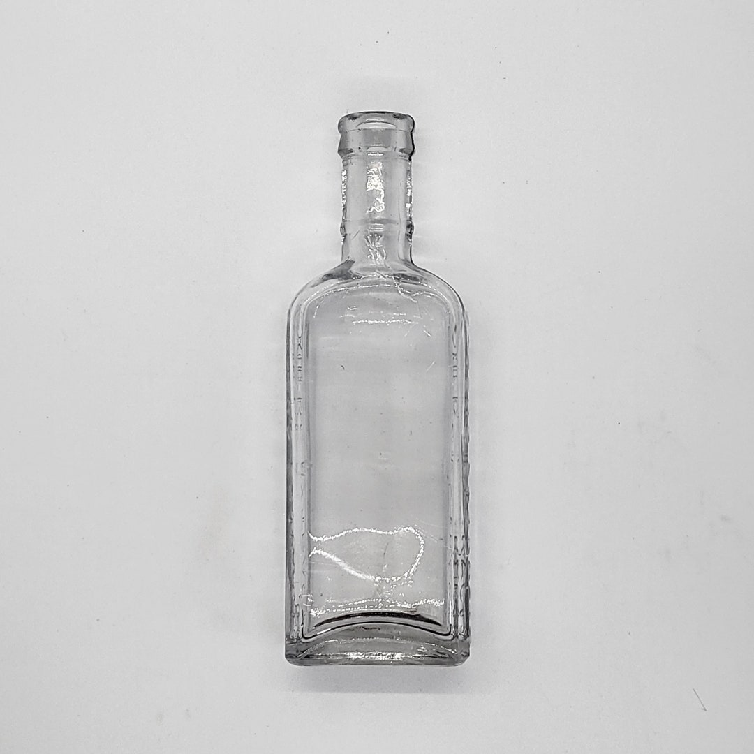 Sauer's Extracts Embossed Clear Glass Bottle 6 X 2 Etsy