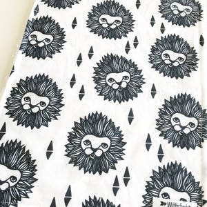 Burp cloth-LIONS burp cloth. Mix & Match burp cloth-Baby Shower Gift. Burp Rag. burp pads. modern burp cloth. Lion by Andrea Lauren image 4