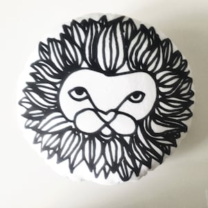 Plush Lion Stuffed Animal-Lion Plush by Andrea Lauren-stuffed pillow-stuffed toys-lion nursery, monochrome decor, lion theme