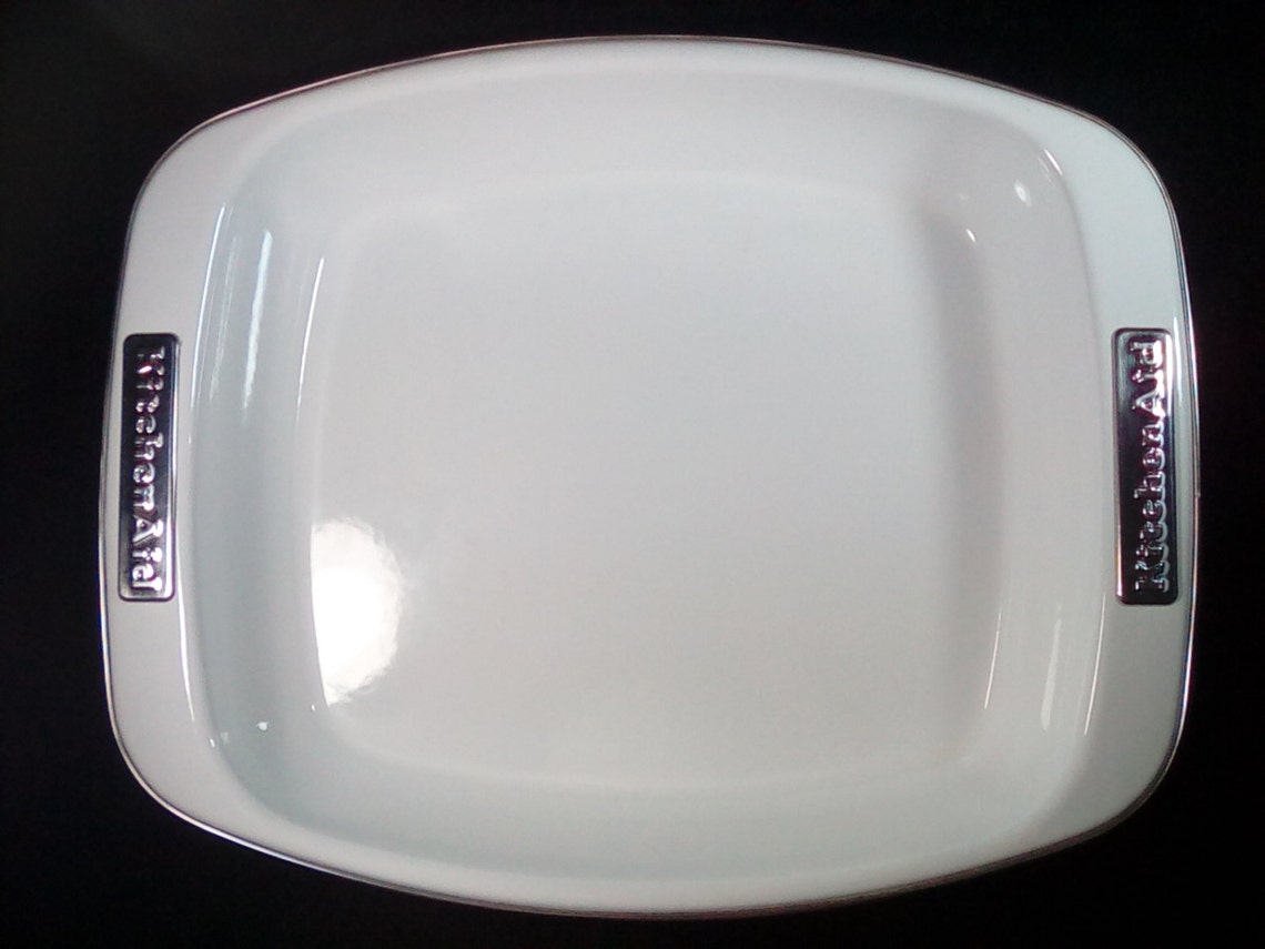 Vintage Kitchenaid Burnt Orange Enamel Roasting Pan Etsy