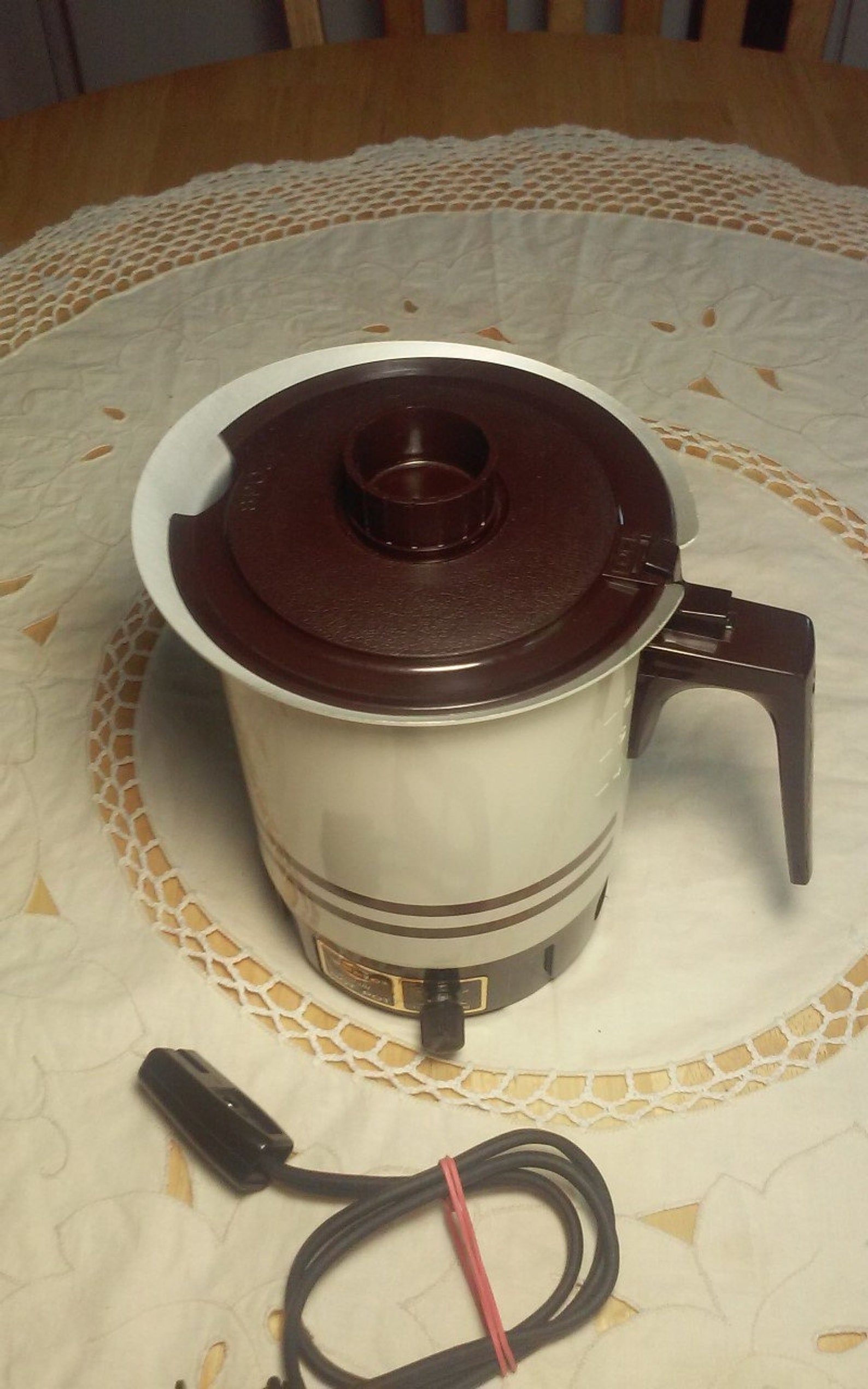 Vintage West Bend Electric Hot Pot Made in USA Etsy