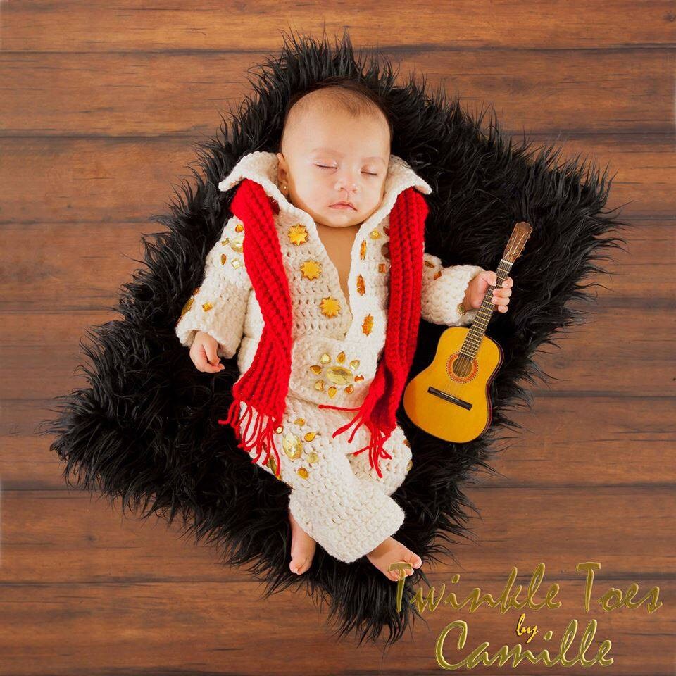 Crochet Baby Elvis Costume. Etsy