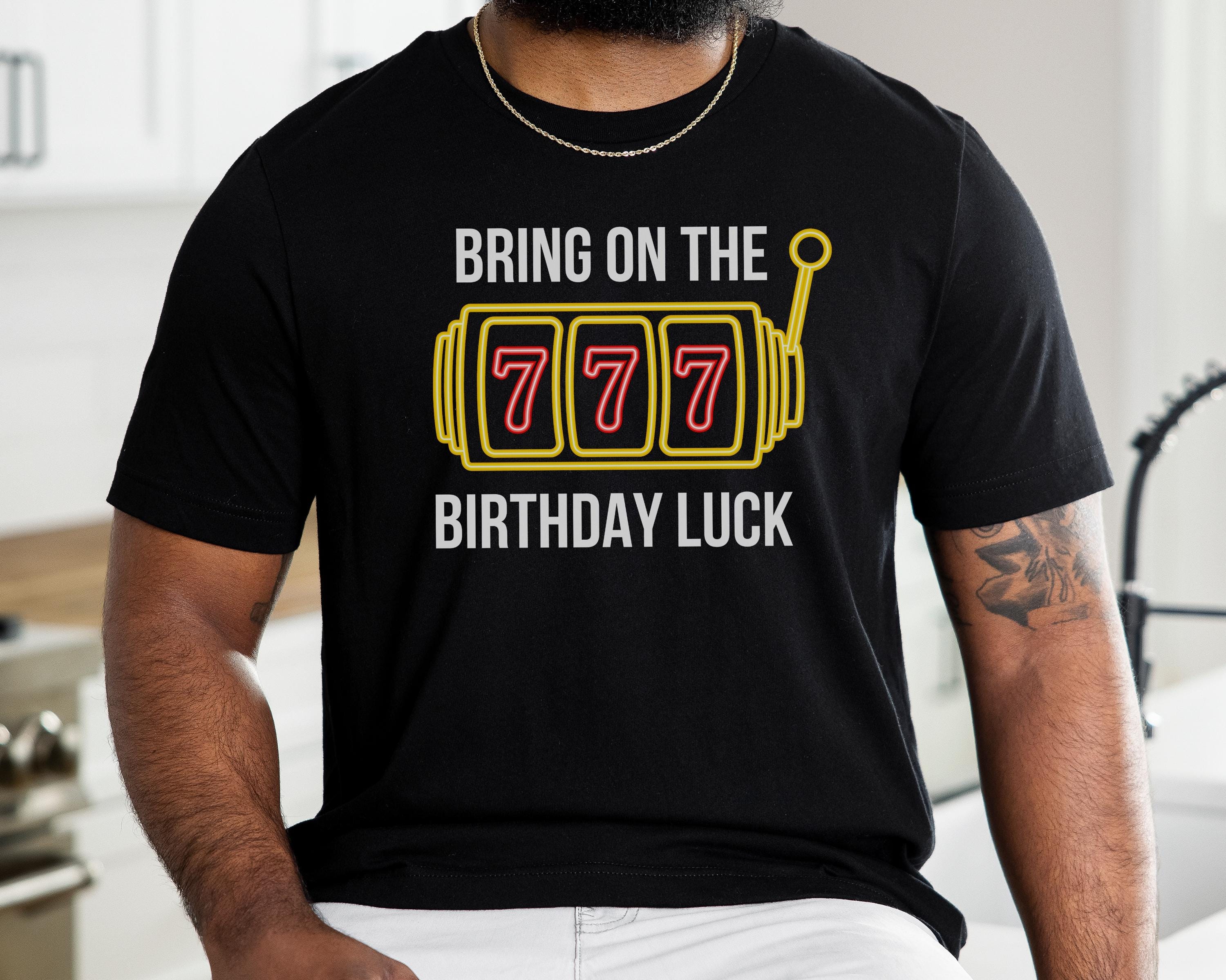 Casino Birthday Shirt, Casino Birthday Party Shirt, Slots Shirt