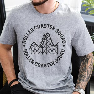 Coaster Merch Roller Coaster Squad Shirt, Theme Park Group Shirt, Roller Coaster ...