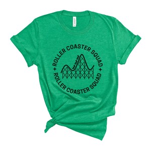 Coaster Merch Roller Coaster Squad Shirt, Theme Park Group Shirt, Roller Coaster ...