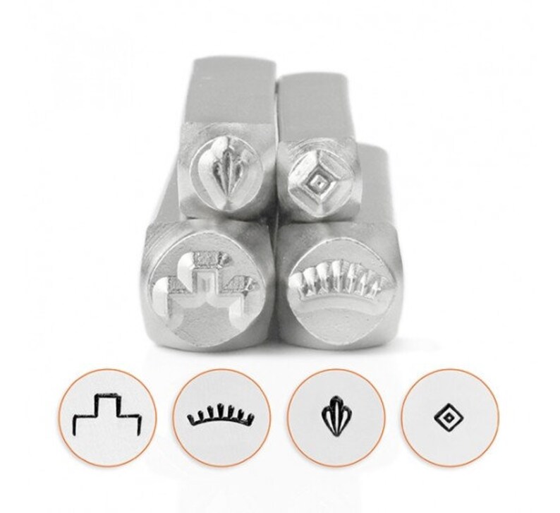Impressart Dot And Dash Stamp Set Pack of 4