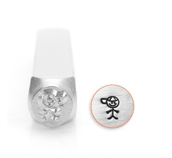 ImpressArt Hibiscus Design Stamp 6mm