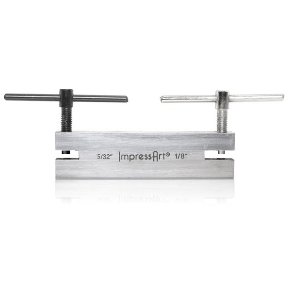 Perforación de orificios de dos tamaños de 5/32" y 1/8" Agujeros ImpressArt Screw Down Punch Hole Punch 3 mm y 4 mm