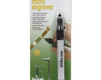 Cordless Micro Engraver Beadsmith Engraves Metal Glass Ceramics and More!
