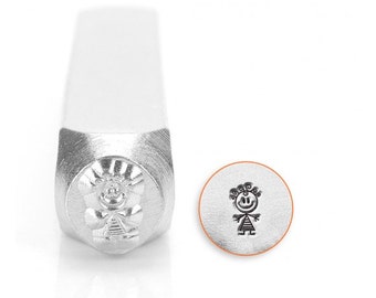 Steel Punch  Jewelry Making Joey boy ImpressArt Metal Design Stamp 6 mm 