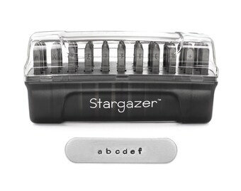 Stargazer LowerCase Stamp Kit 2mm ImpressArt Metal Stamping Set Alphabet Lower Case, Punctuation Stamps Premium Rated for Stainless Steel