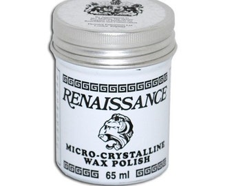Renaissance Wax Polish 65ml Protection for Metal Wood Leather Paper Steel Tools Jewelry
