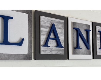 name wall letters