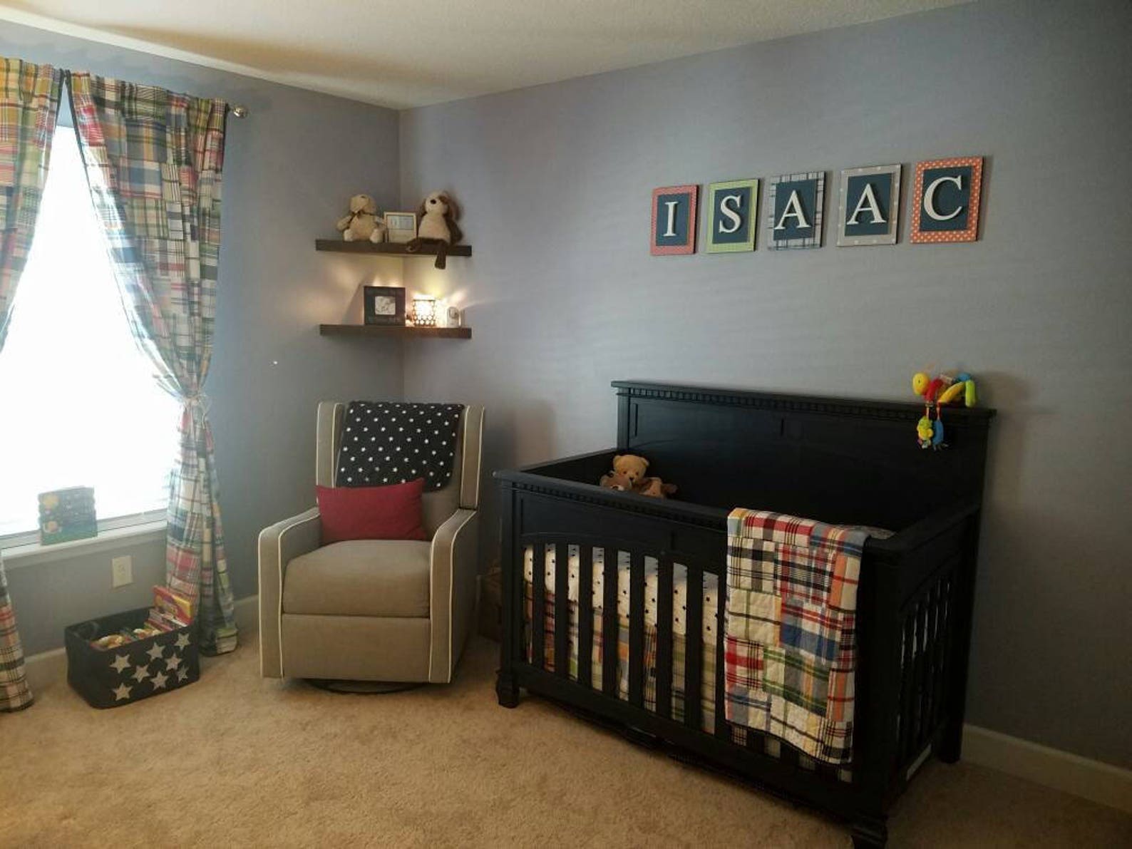 Navy Blue and Red Nursery Decor Navy Blue and Red Nursery Etsy