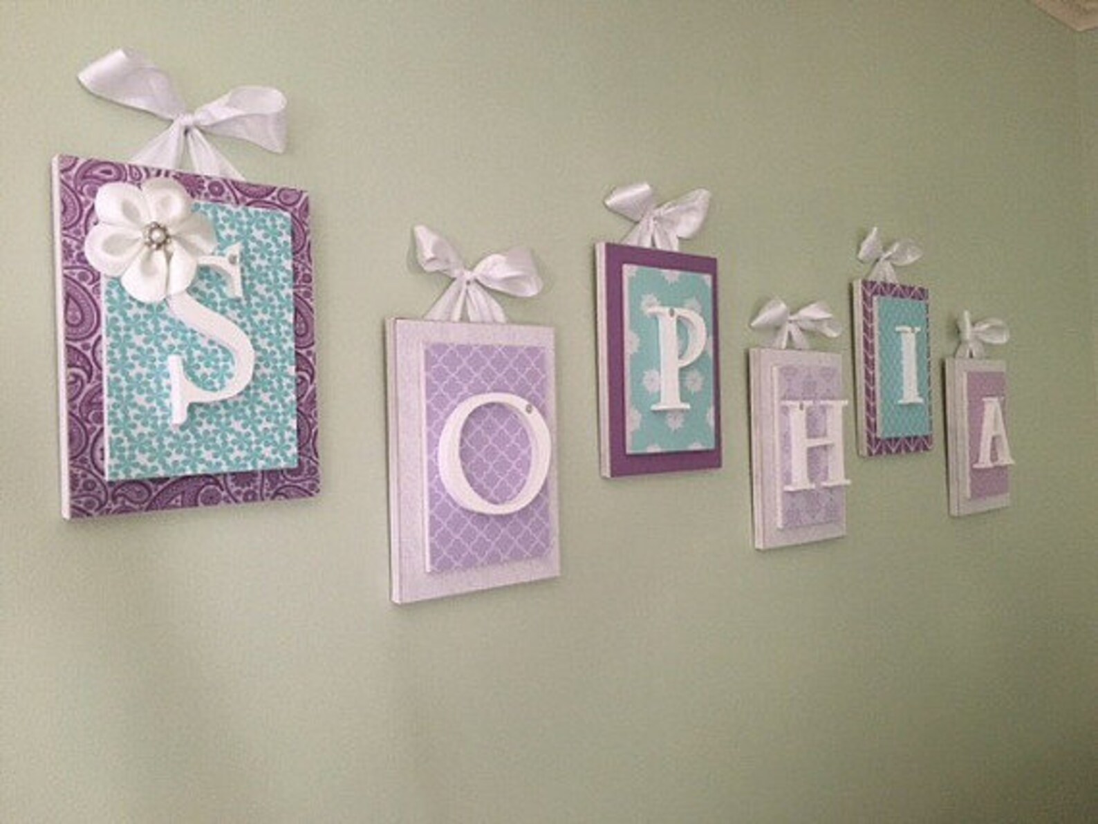 Nursery Letters Wood Letters Letters for Nursery. Nursery Etsy