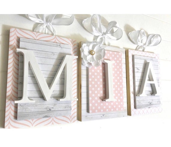 wall letters for nursery