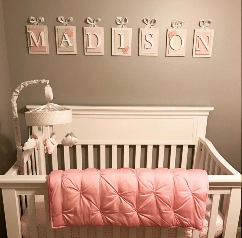 Baby Name Baby Name Sign Wall Letters for Nursery Baby Room Etsy