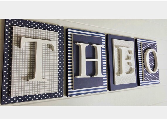 above crib decor boy