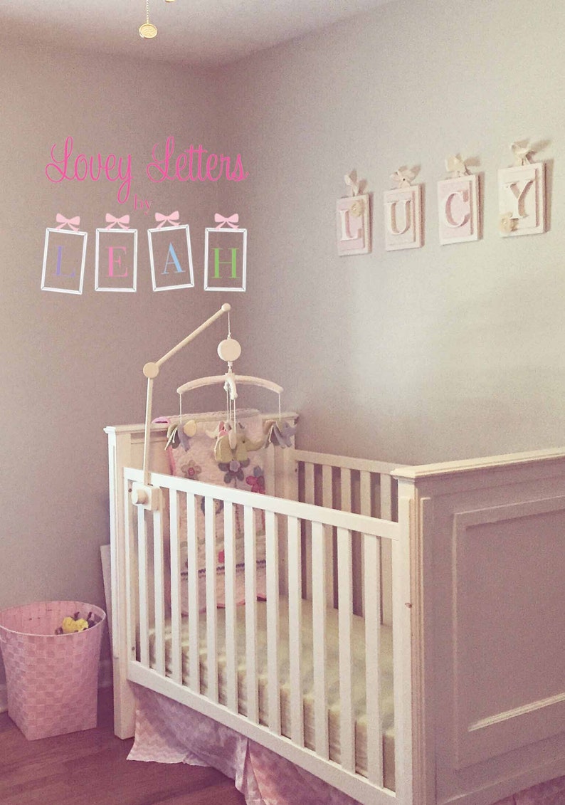 Baby Name Baby Name Sign Wall Letters for Nursery Baby Room Etsy