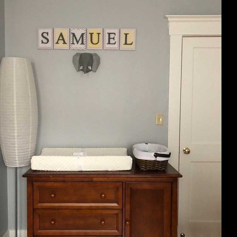 Boys Nursery Letters Boys Name Sign Boys Wall Letters Etsy