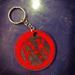 No F~Ks given keychain