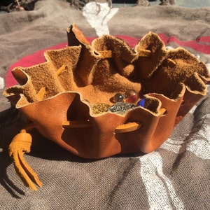 Leather Pirate Trinket Pouch
