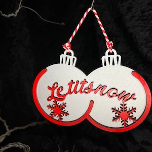 LeTiTSnow Ornament