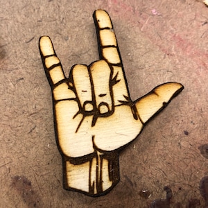 I love you pin