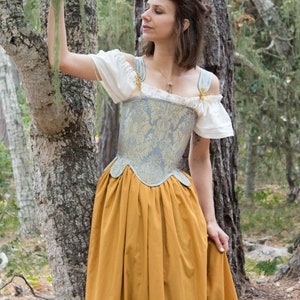 Yellow peasant skirt shop